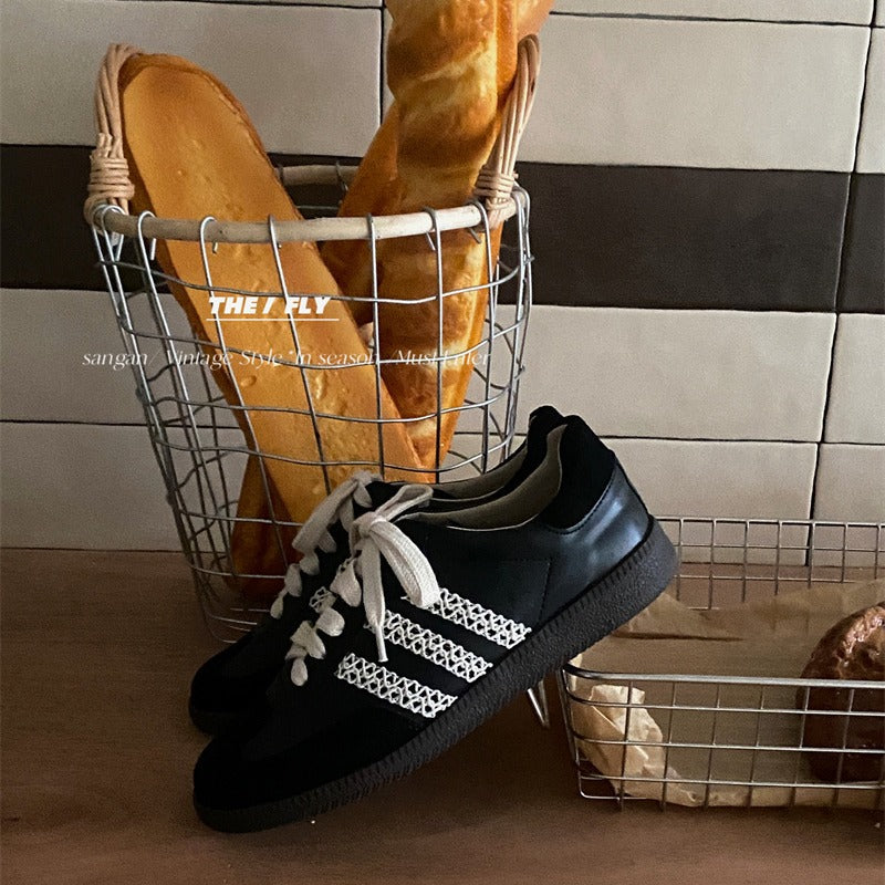 Women's Classy Training White Flat Sports Casual Shoes