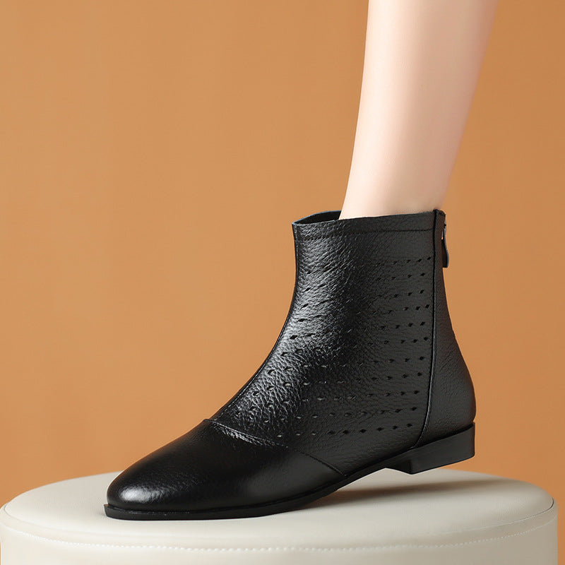 Women's Interest Light Luxury Retro Low-cut Mesh Hollow Men's Shoes