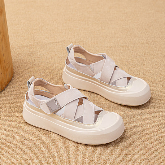 Women's Flat Versatile Outdoor Hollowed Toe Box Sandals
