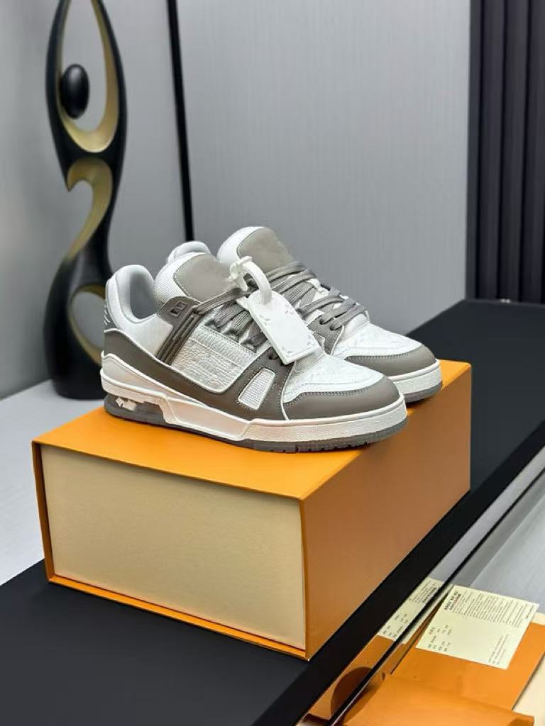 Women's & Men's Printed Light Luxury Rubber Outsole Couple Sneakers