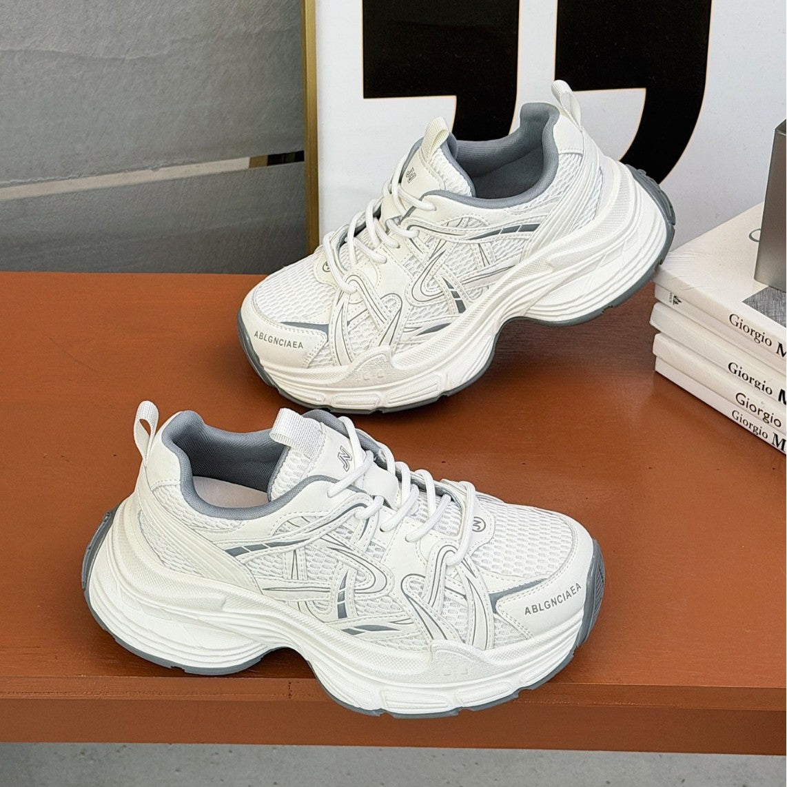 Women's Platform Dad Early Autumn Portable Height Women's Sports Shoes