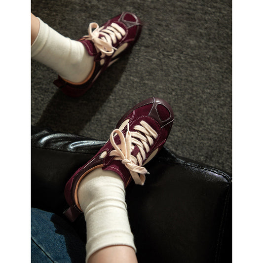 Women's Version Retro Height Increasing Insole German Women's Shoes