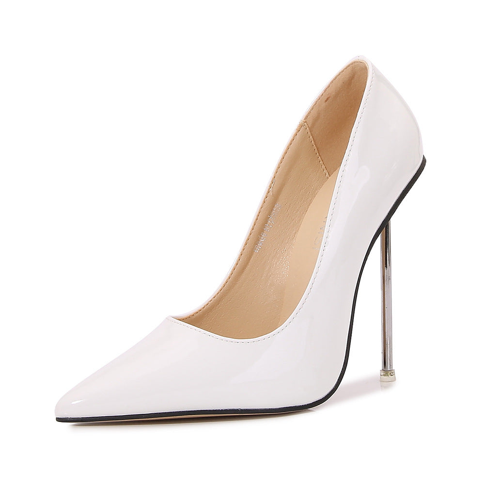 Women's Metal Stiletto Plus Size High Women's Fashion Shoes