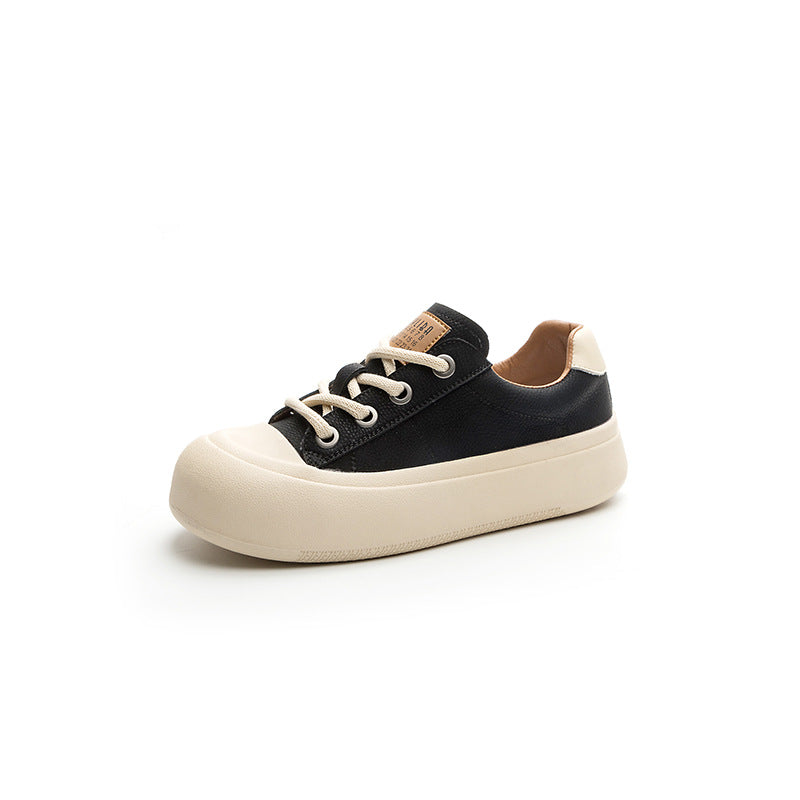 Women's Platform Authentic British Style Retro Flat Women's Shoes