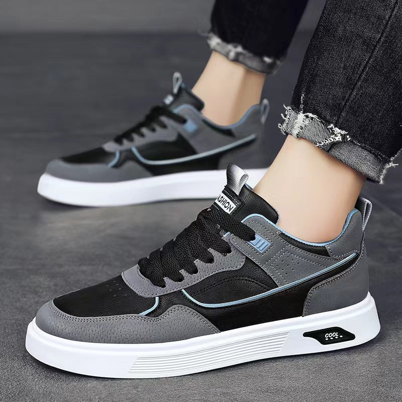 Men's White Summer Youth Less Fashion Sports Sneakers