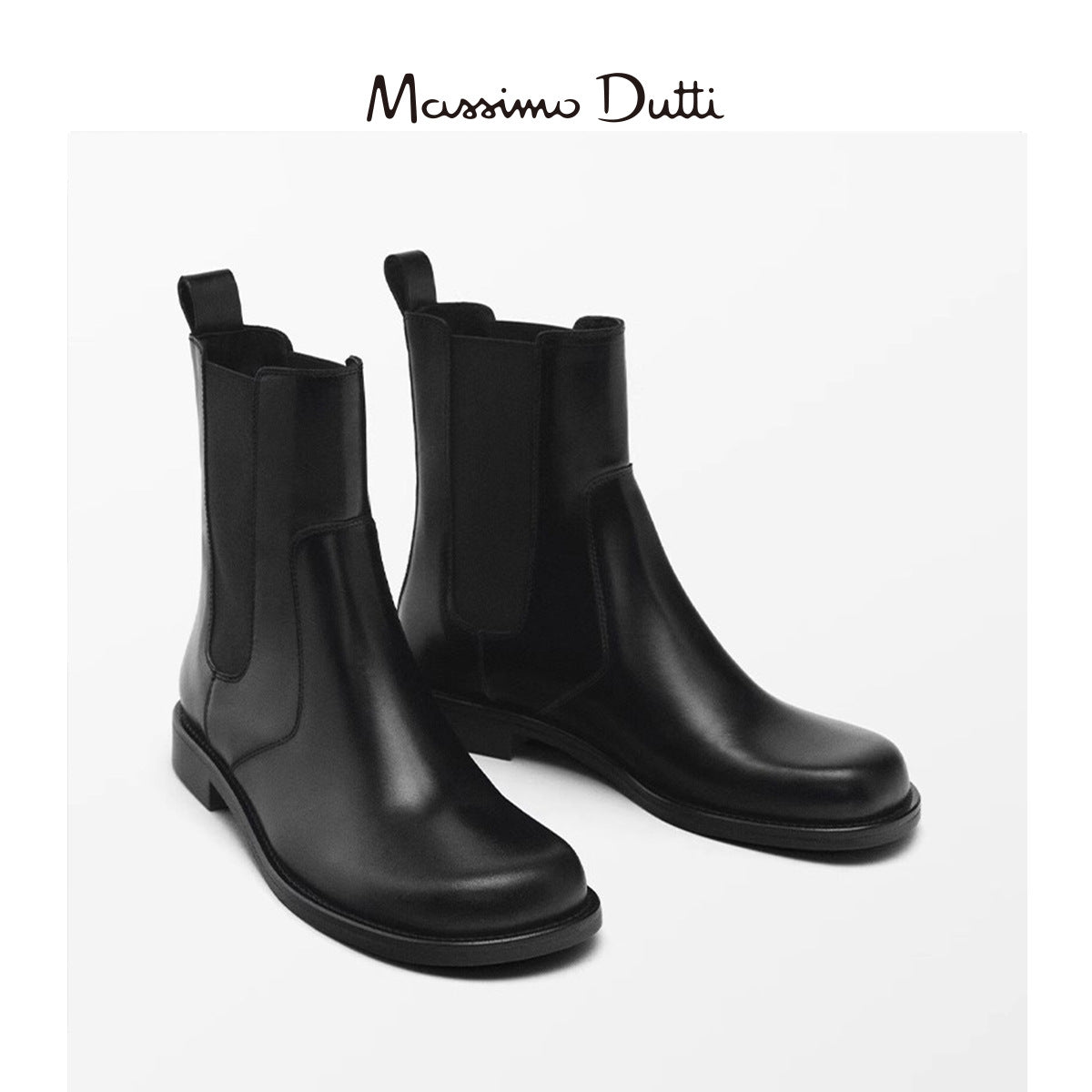 Women's Chelsea British Ankle Elastic Mouth Martin Boots