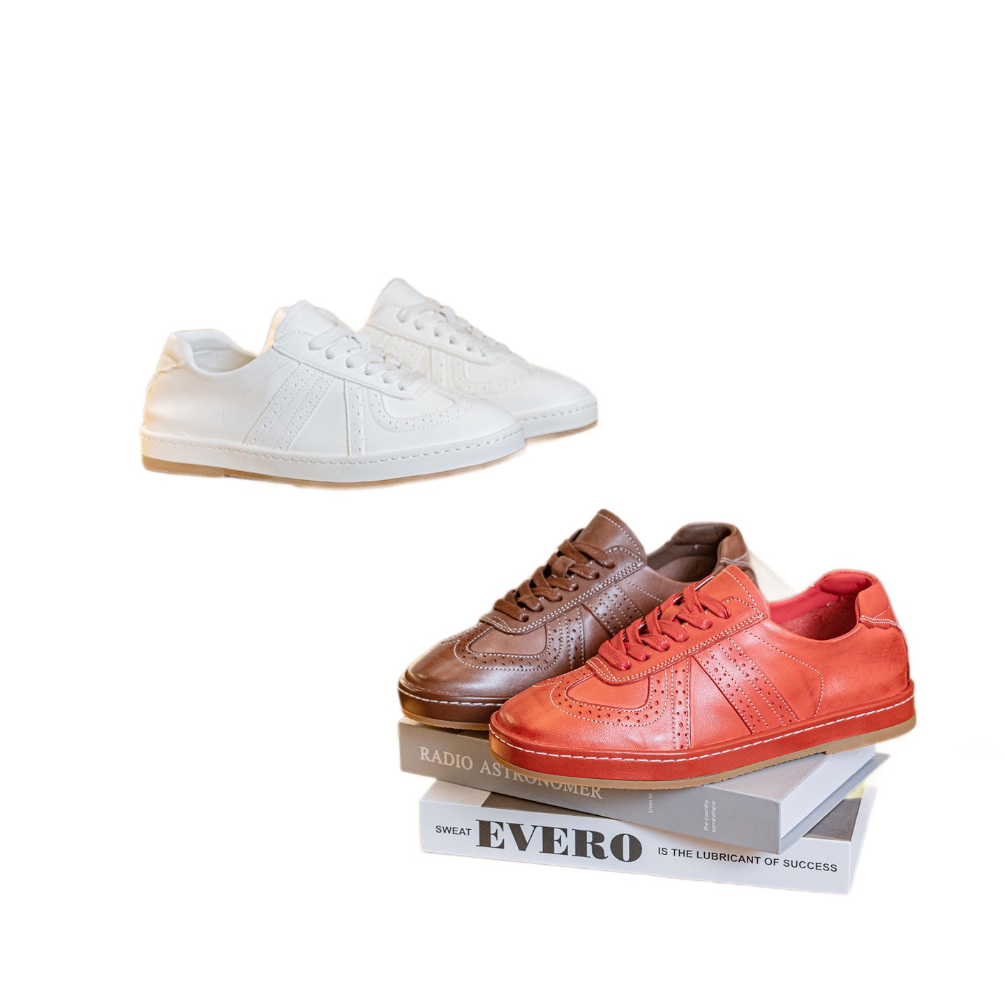 Women's Spring Retro Training Genuine Inside Outside Women's Casual Shoes