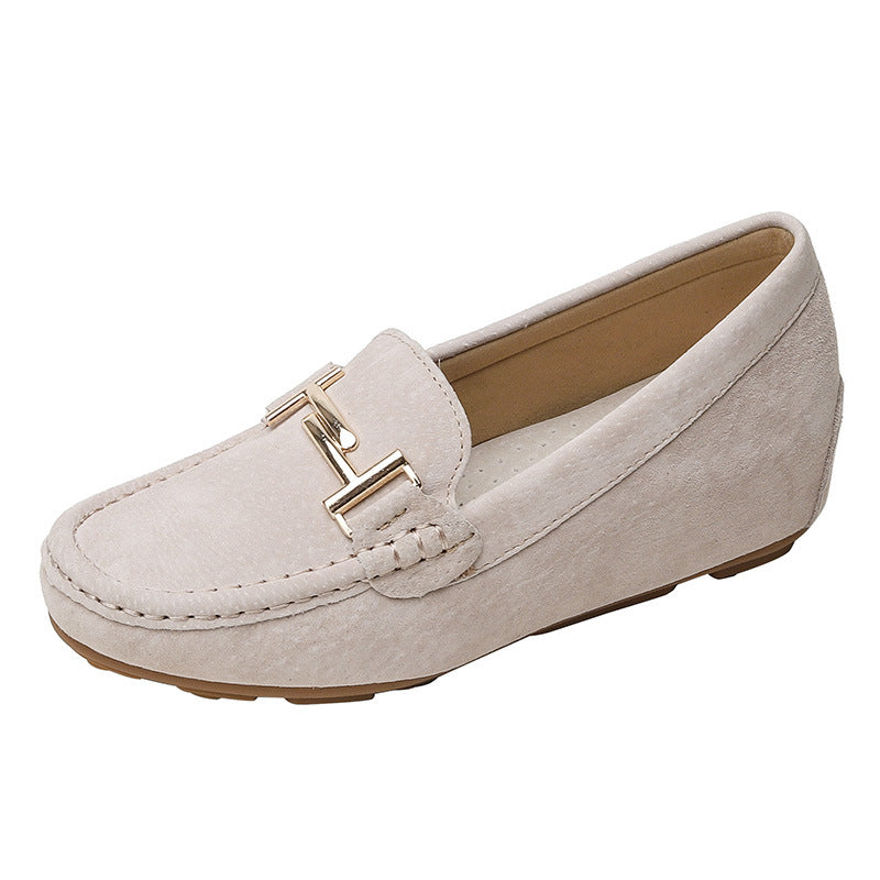 Women's With Hidden Genuine Soft Bottom Women's Casual Shoes
