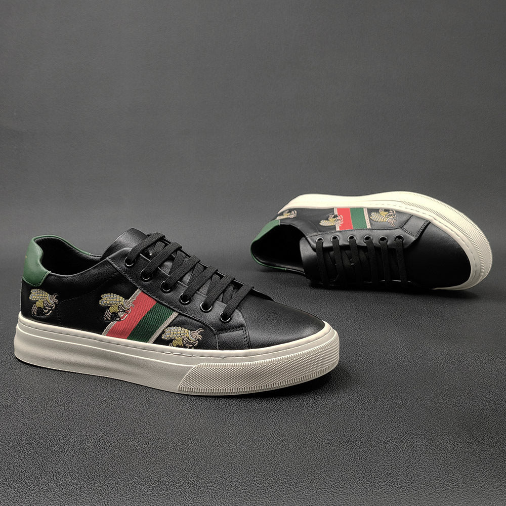 Men's Fashionable Light Luxury Boys Soft Bottom Men's Board Shoes