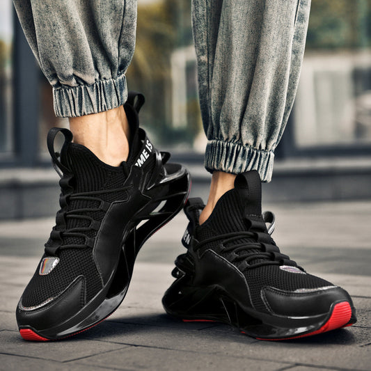 Men's National Style Sports Fashion Cushioned Summer Breathable Sneakers