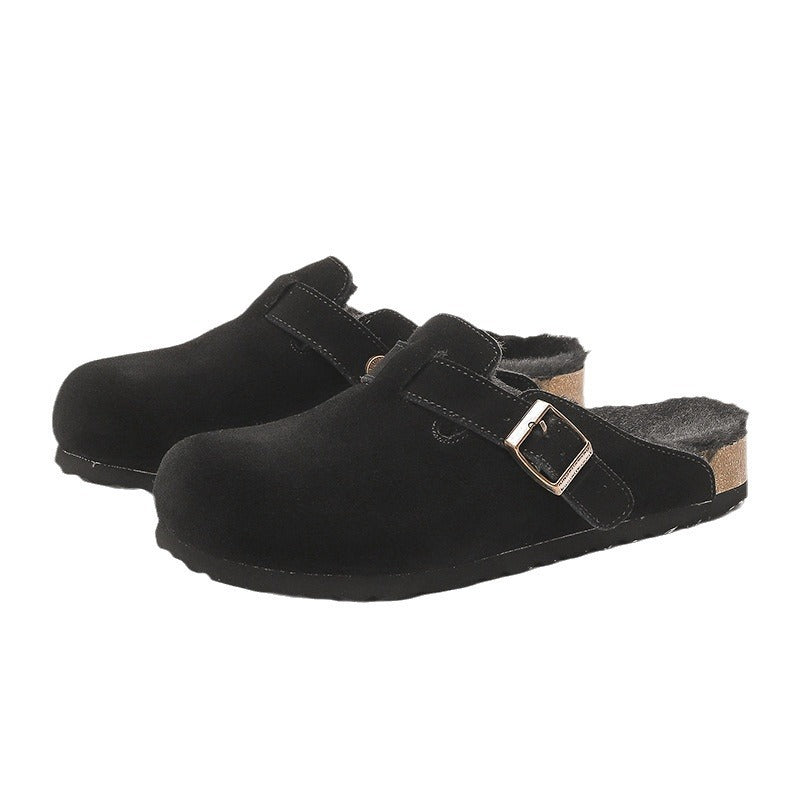 Toe Cap Outer Wear Lazy Half Female Sandals