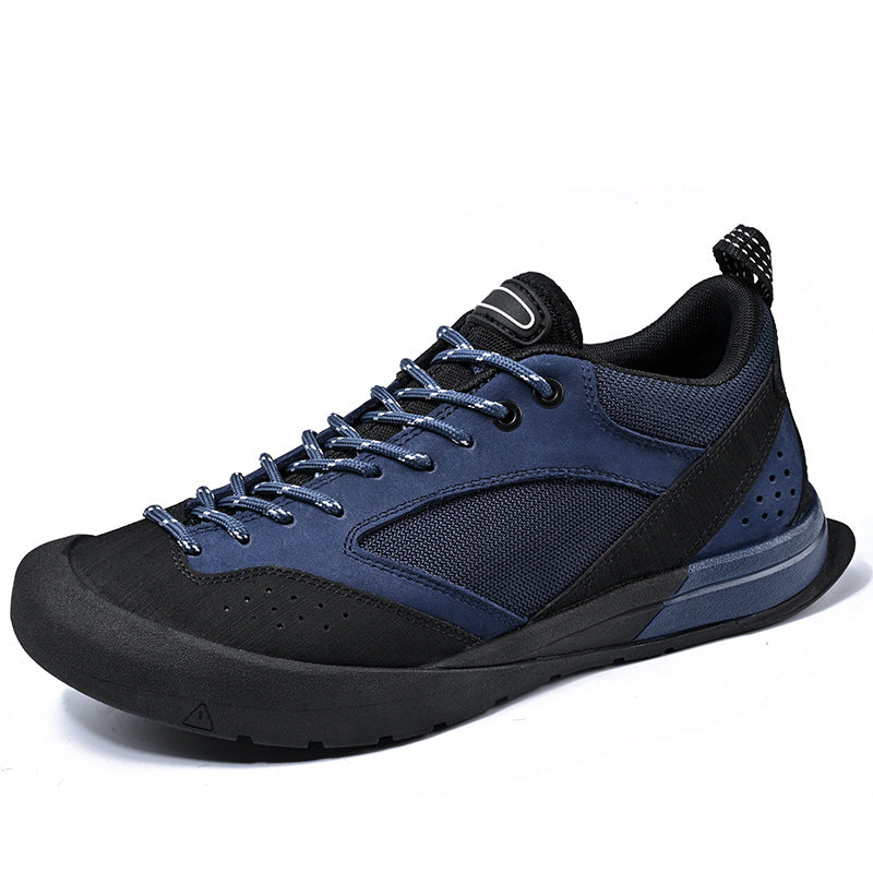 Women's & Men's First Layer Cowhide Soft Bottom Hiking Lovers Outdoor Casual Shoes