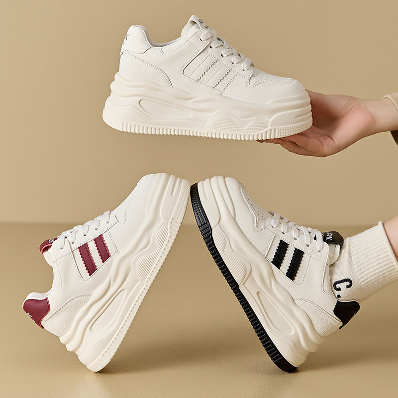 Women's Soft Bottom Not Tired Feet Thick Heightened Easy Women's Casual Shoes