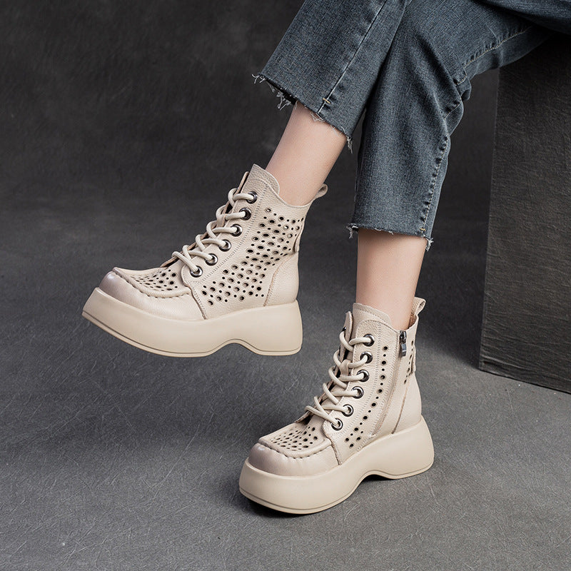 Women's Shu Chun Wen Art Style Breathable Sandals