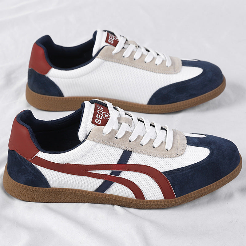 Men's Breathable Retro Easy Matching German Training Men's Casual Shoes