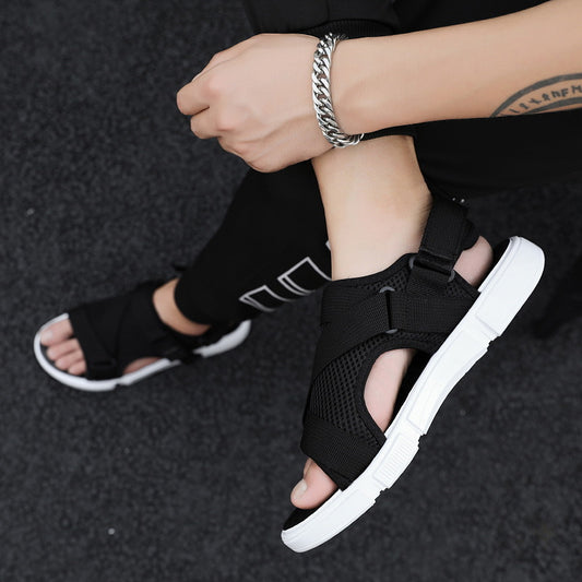 Men's Two-way Wear Fashion Soft Bottom Plus Sandals