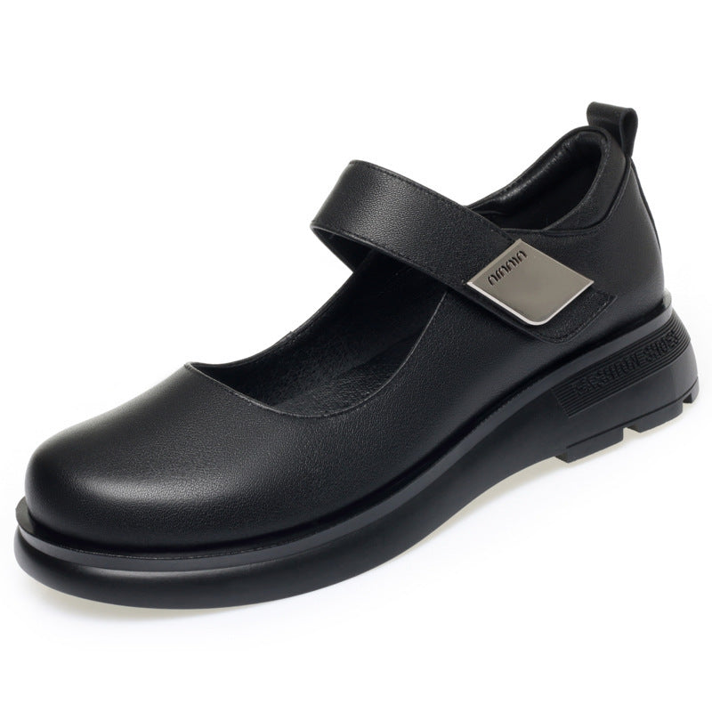 Women's Spring Large Single Low Thick Mom For Casual Shoes