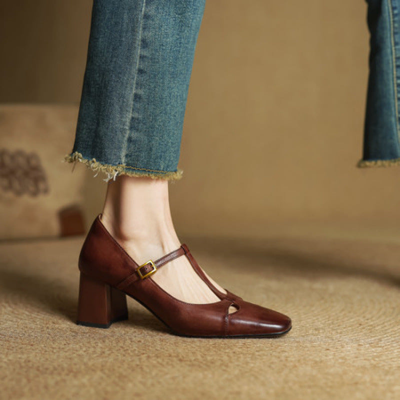 Women's Jane With Skirt Lei Retro Doug Women's Casual Shoes