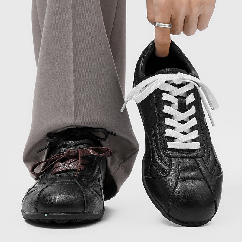 Men's Retro Minimalist Training Classic Black German Men's Casual Shoes