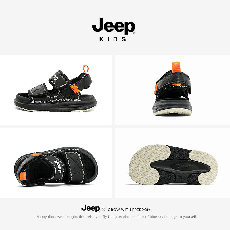 Children's Boys Summer Breathable Closed Toe Medium Kid's Sandals