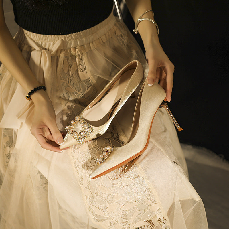 Bridal Dress Daily Wear Not Tired Feet Women's Fashion Shoes