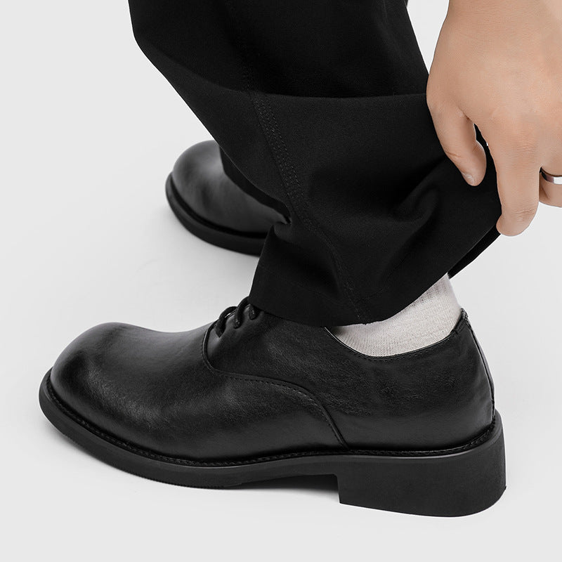 Men's British Style Fashionable Derby Commuter Thick Loafers