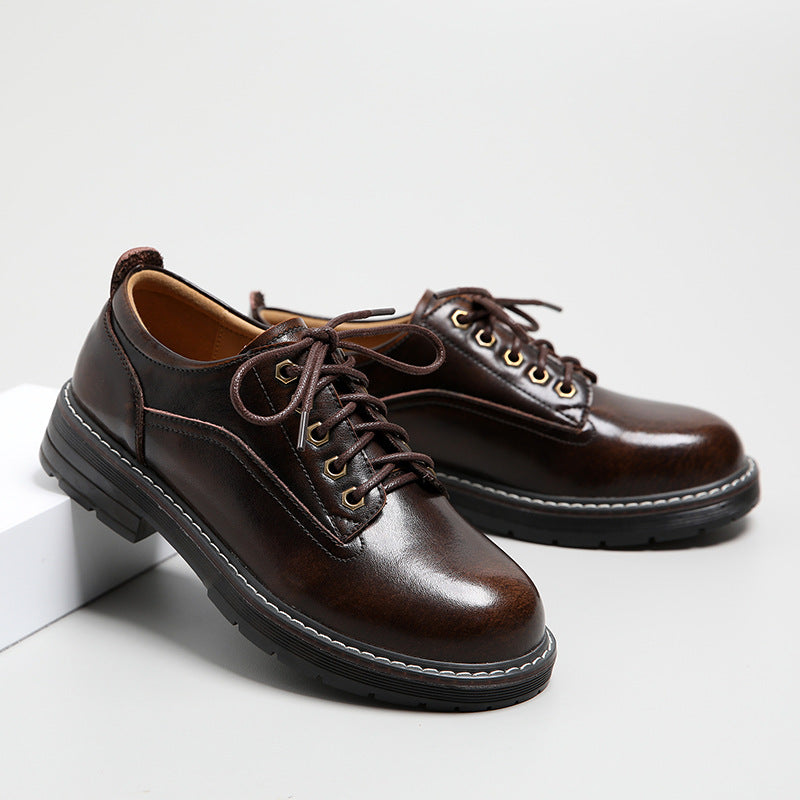 Beauty Foot Power Round Toe Female College Style Summer Casual Shoes