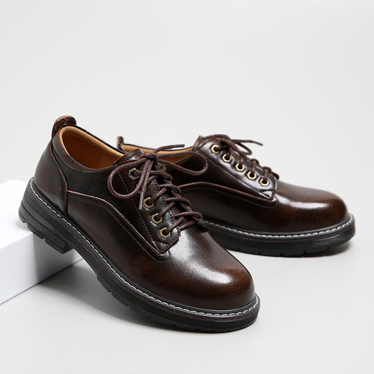 Beauty Foot Power Round Toe Female College Style Summer Casual Shoes