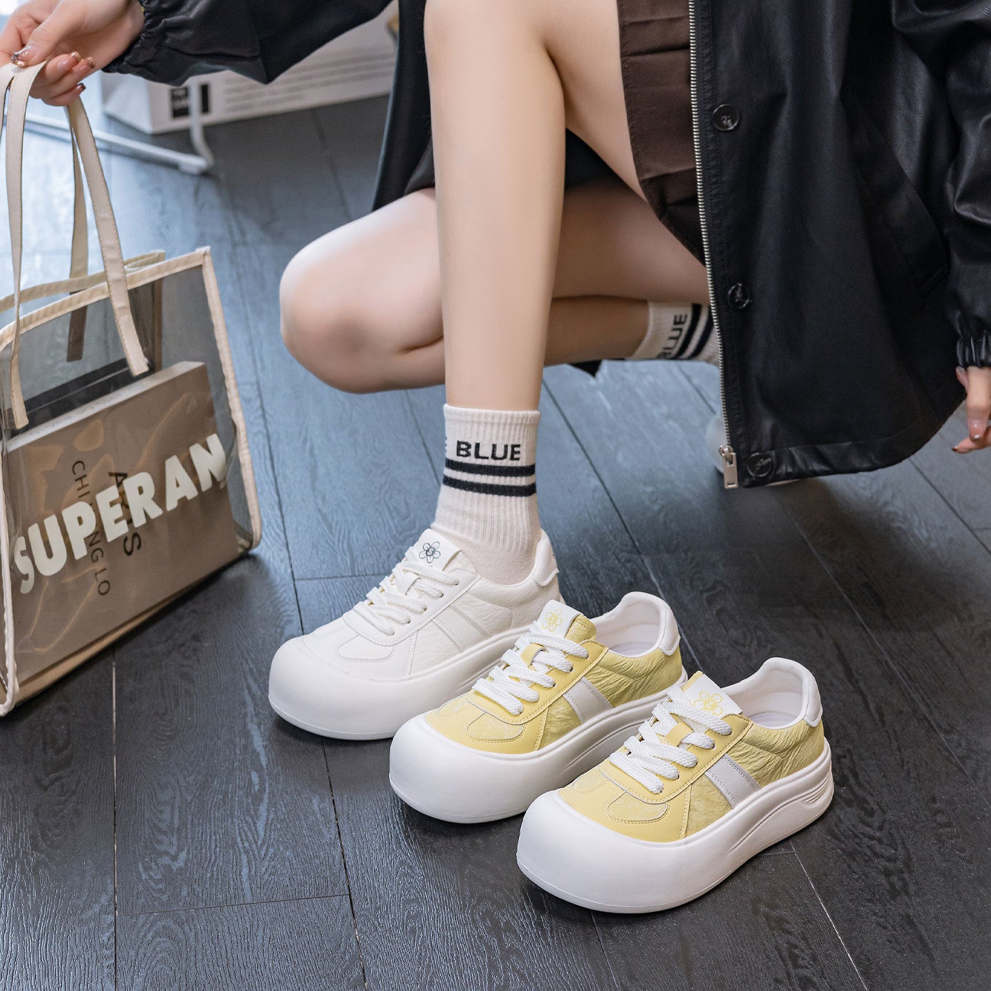 Women's Toe Ugly Cute Spring Raise The Women's Casual Shoes