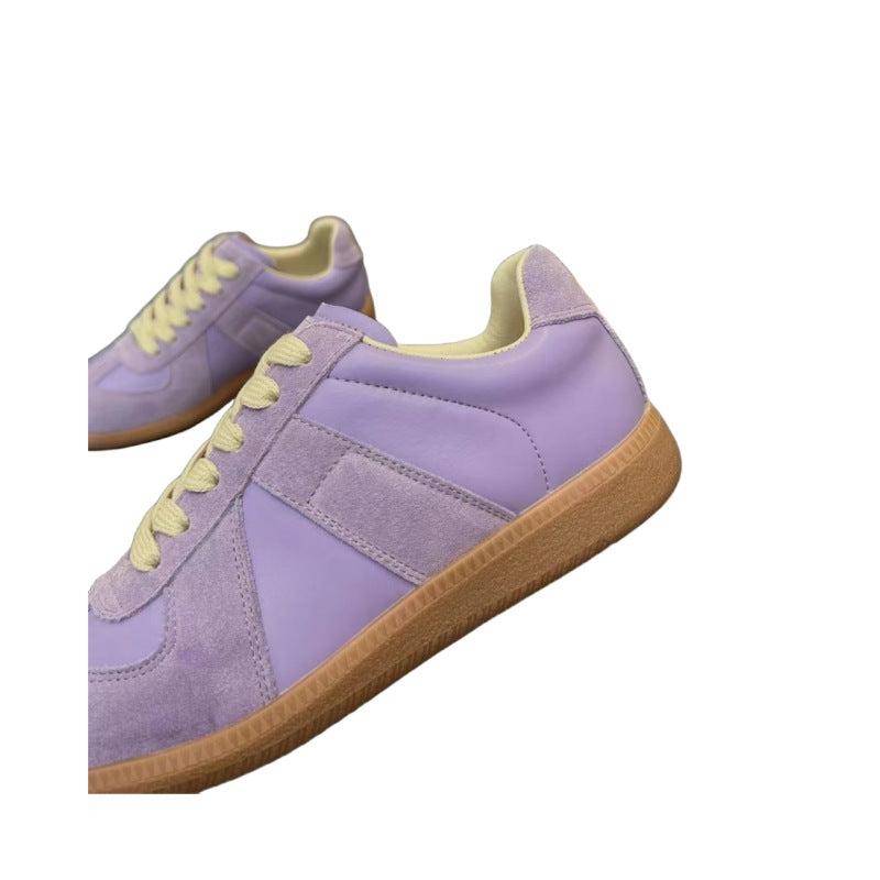 Women's & Men's Couple Fashion Retro White Genuine German Men's Sports Shoes