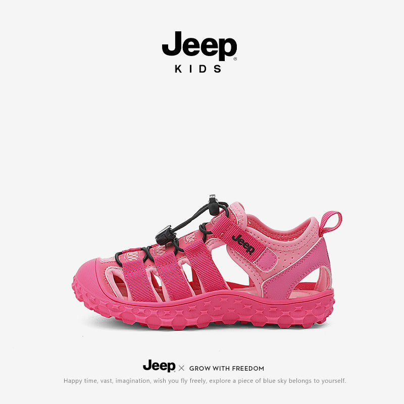 Children's Summer Wading River Tracing Closed Toe Kid's Sandals