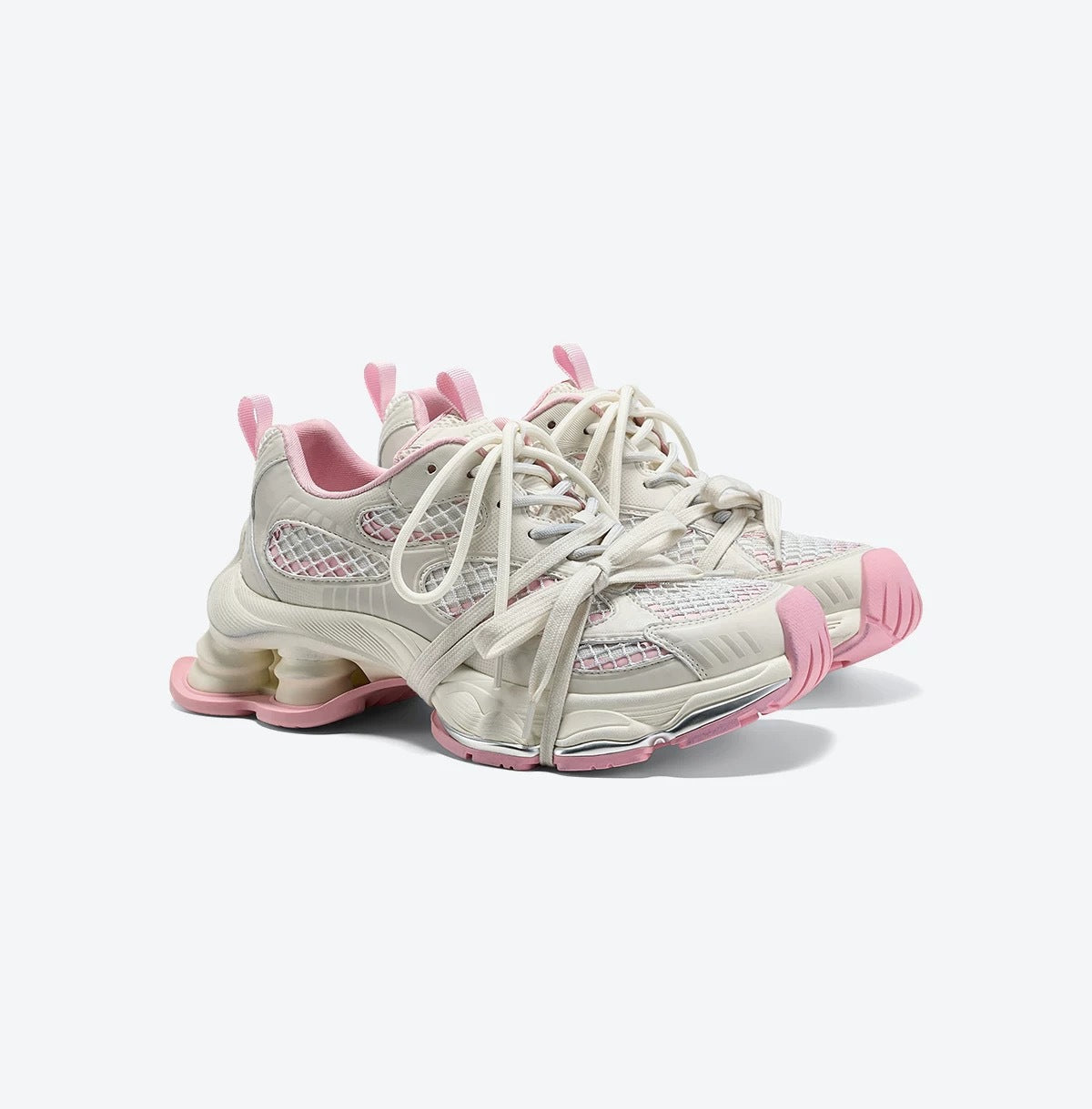 Women's Lin Yun Particle Spring Distressed Platform Casual Shoes