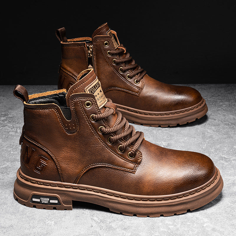 Men's Trendy Martin British Low Vintage Boots