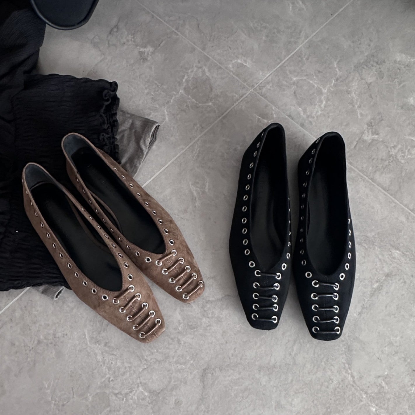 Women's Flat Bottom Small Single-layer Autumn One Pedal Loafers