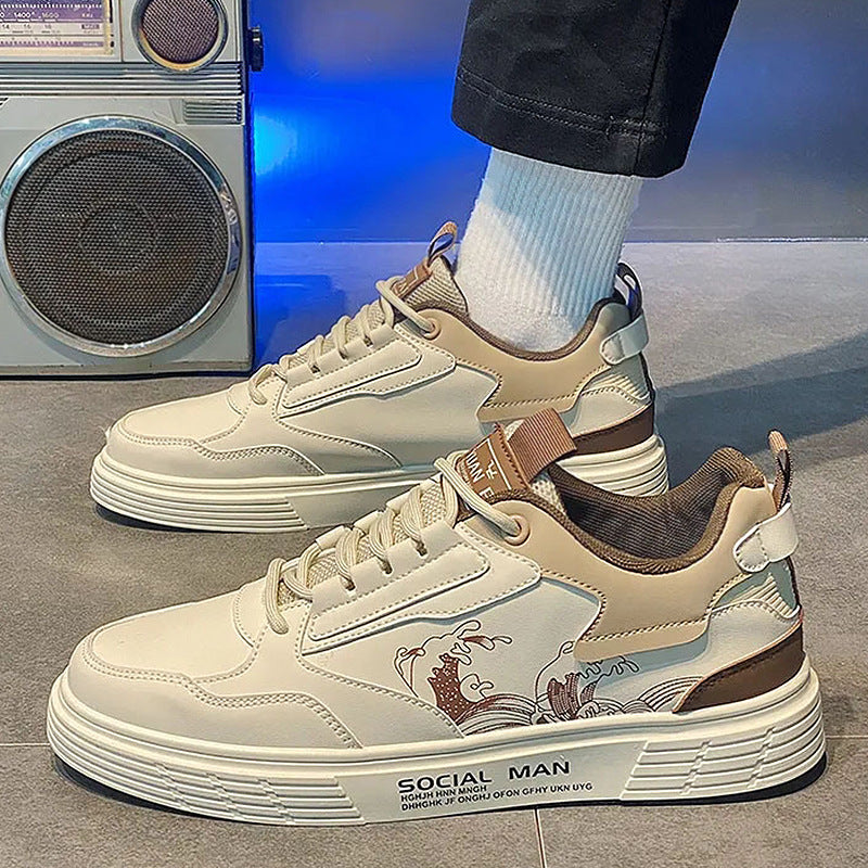 Men's Extra Large Size Summer Fat Feet Wide Sports Sneakers