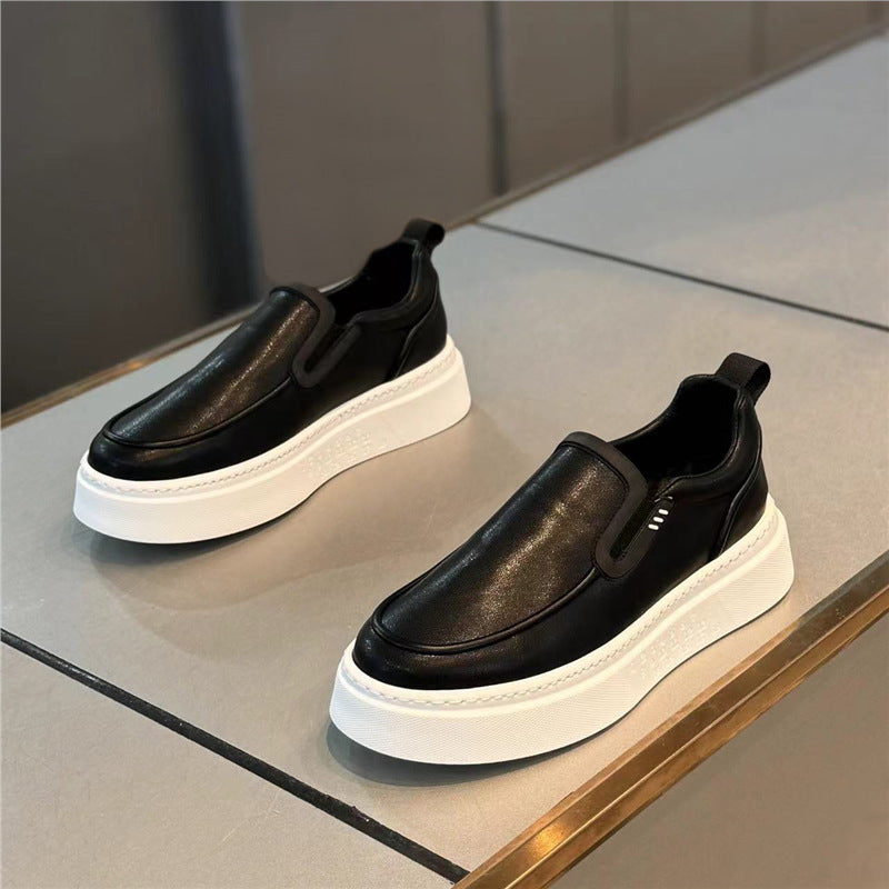 Surface Autumn Trendy Slip-on Lazy Fashionable Sneakers
