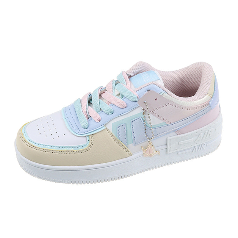 Women's Macaron Air Force Small Autumn Korean Sneakers