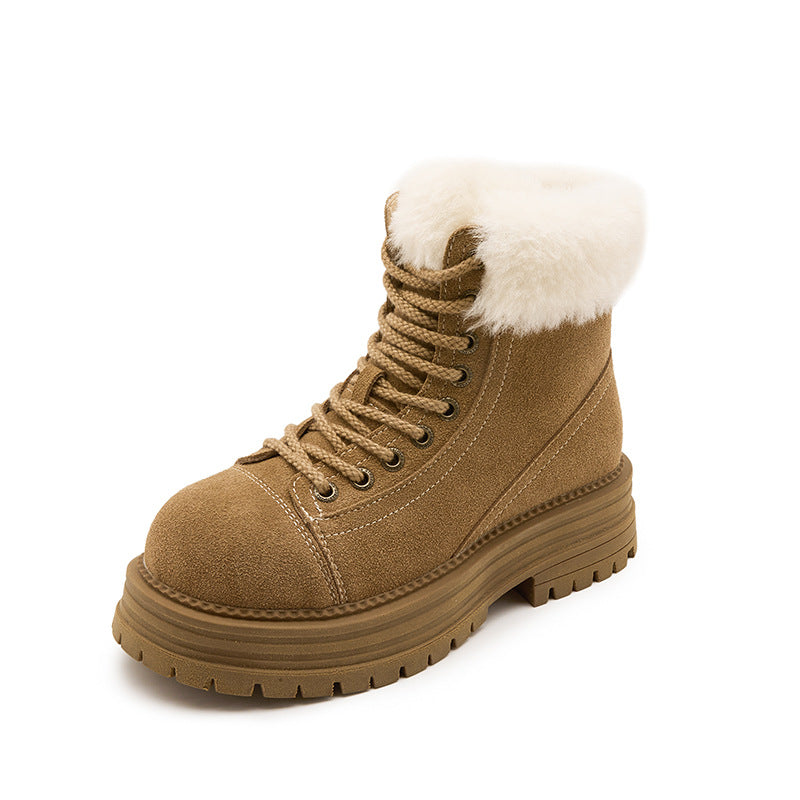 Women's Suede Northeast China Cotton With Veet Women's Shoes
