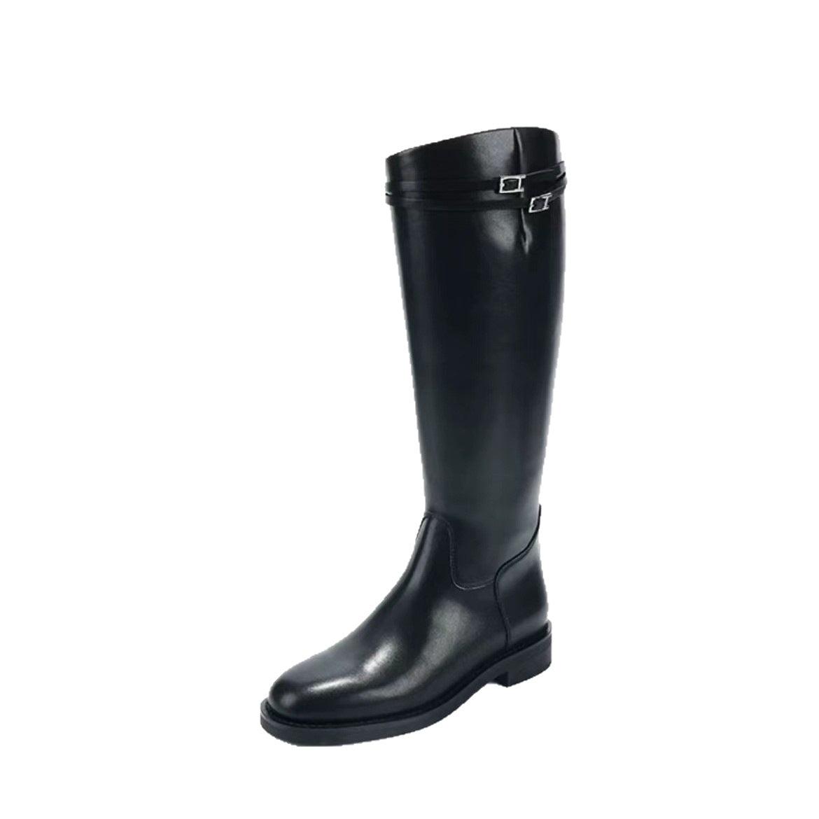 Version Knight British Style Female Platform Women's Leather Boots
