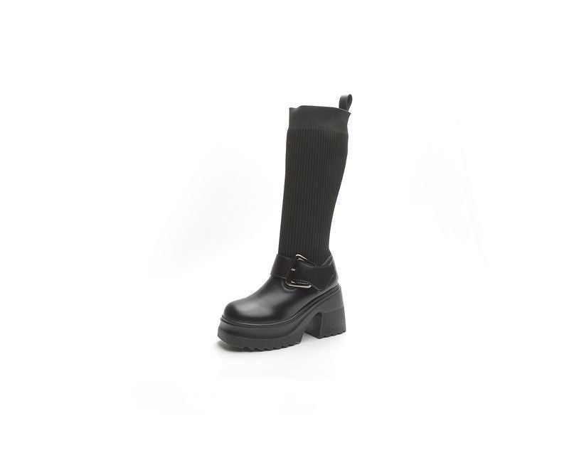 Tube High Female Thick Bottom Cm Boots