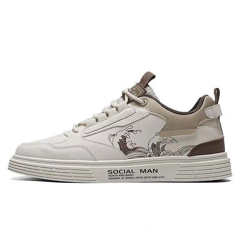Men's Extra Large Size Summer Fat Feet Wide Sports Sneakers