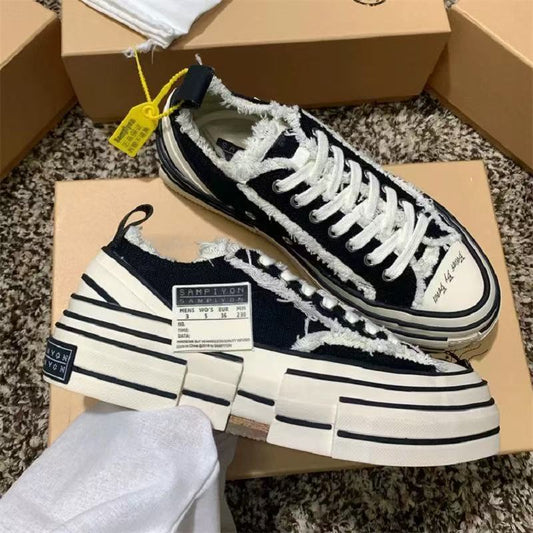 Wu Beggar Unisex Trendy Platform Couple Height Women's Casual Shoes