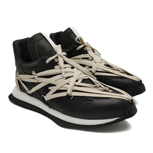 Men's Spring Sports Cowhide Increased Low Top Sneakers