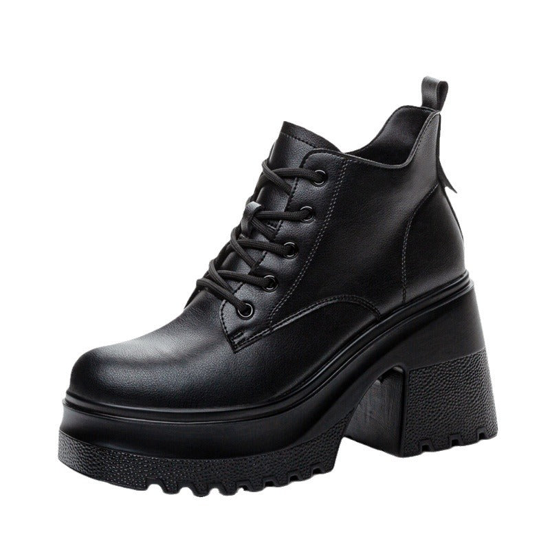 Women's Raise The Bottom High Martin Lace Up Women's Casual Shoes