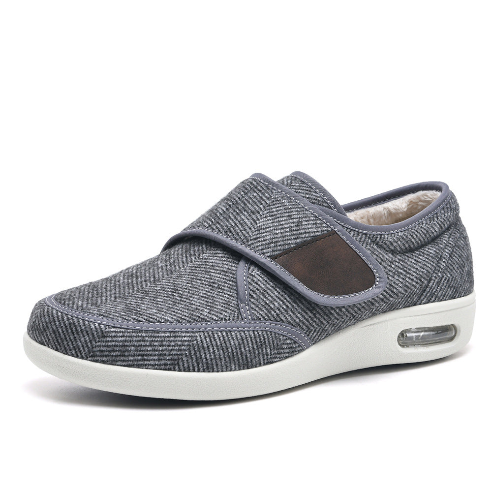 Men's Winter Fleece-lined For The Old Warm Leisure Men's Casual Shoes