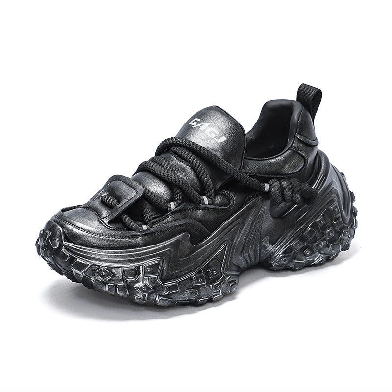 Men's Fashion Thick Bottom Height Increasing Breathable Sneakers
