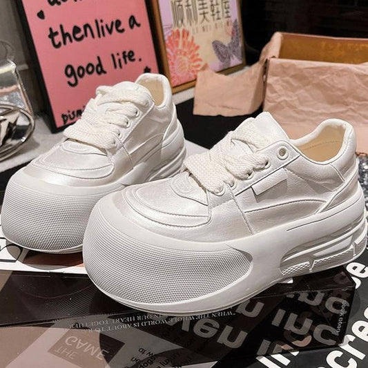 Women's Big Toe Doll Head Board Thick Bottom Muffin Bread Women's Sports Shoes