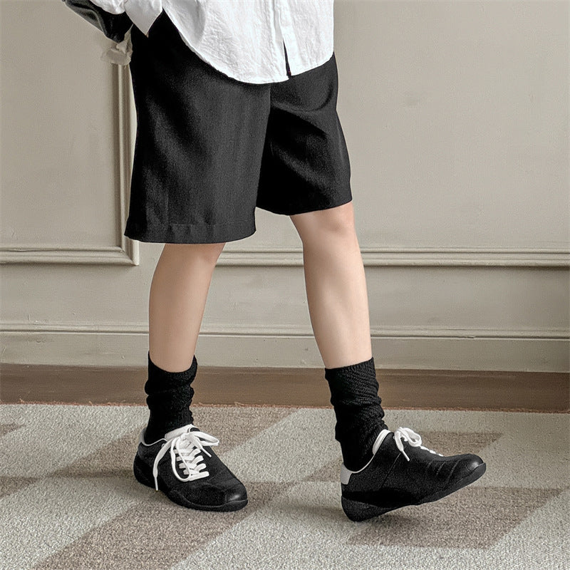 Trendy German Training Slant Strap Retro Leisure Sports Couple Flat Men's Casual Shoes