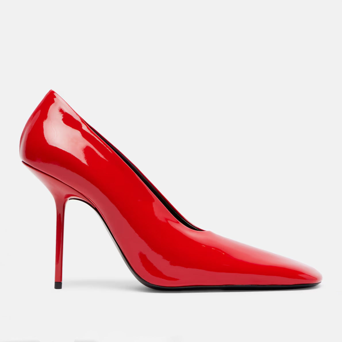 Stiletto High Low-cut Temperament Square Toe Large Women's Fashion Shoes