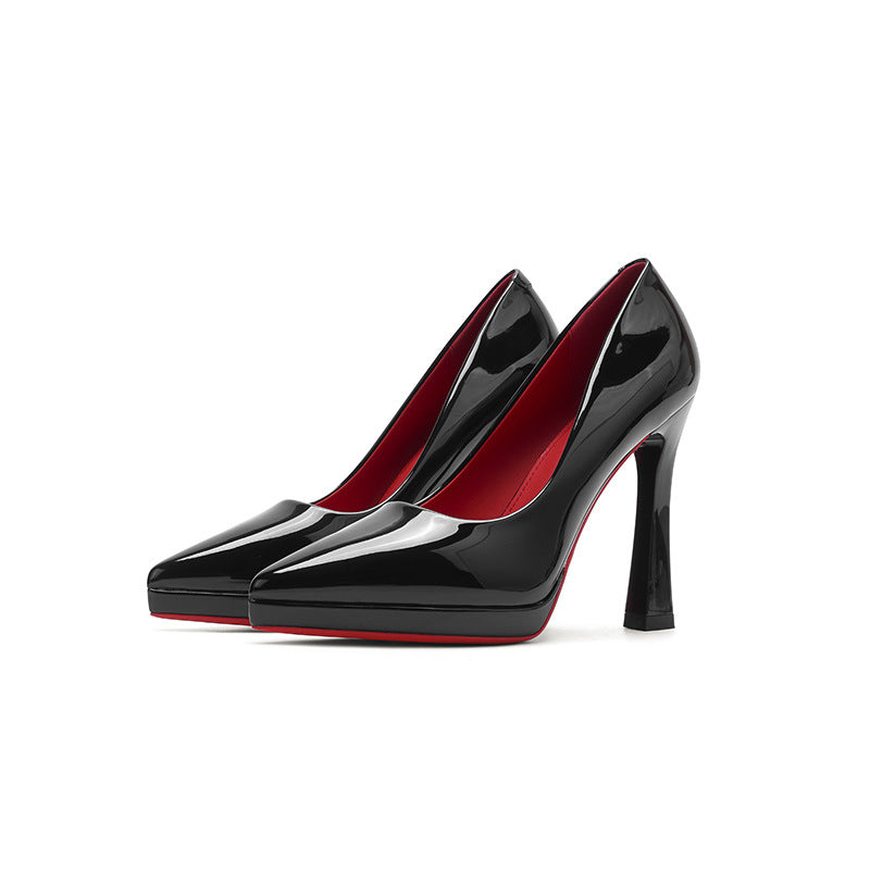 Women's Stiletto High Waterproof Platform Not Tired Feet Professional Women's Fashion Shoes